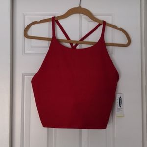NWT Old Navy Go Dry Active bra top
